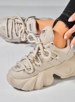 Adidași damă Gri din Piele Ecologica Kyrie