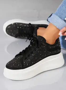 Adidași damă Piele Ecologica Negru Toney2