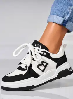 Adidași damă Piele Ecologica Negru Veida