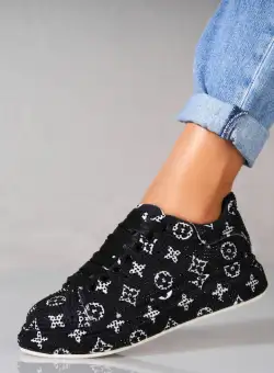 Adidași damă Textil Negru Ryer