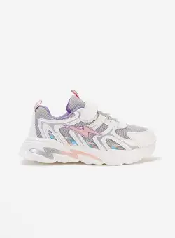 Adidasi fete Lighting V2 albi