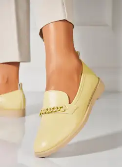 Balerini dama Piele Ecologica Galben Henly