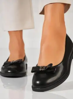 Balerini dama Piele Ecologica Negru Markie