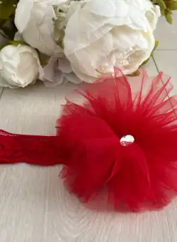 Bentita dantela - rosu