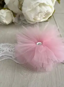 Bentita dantela - roz