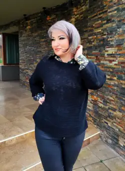 Bluza 1390 neagra Zada