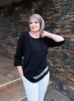 Bluza 388 neagra Exnec