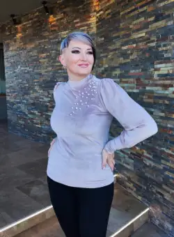 Bluza 717 roz pudra Aquared