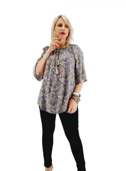 Bluza Dama de vara multicolora