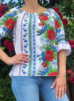 Bluza stilizata cu motive traditionale Daniela 15