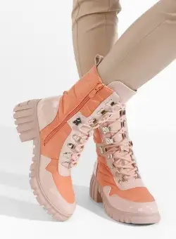 Bocanci dama Antigua roz