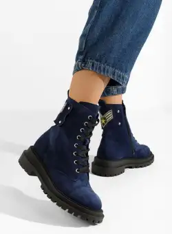 Bocanci dama piele Navara V2 navy