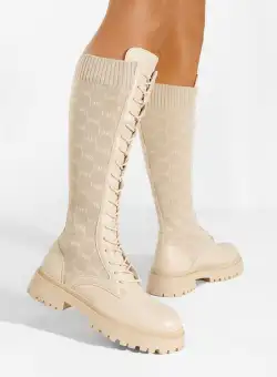 Bocanci inalti dama bej Martosa