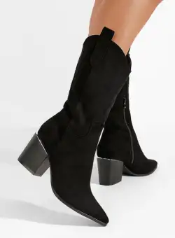 Cizme cowboy dama Meridia V2 negre