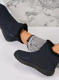 Cizme Dama Imblanite Albastre din Fas Prym