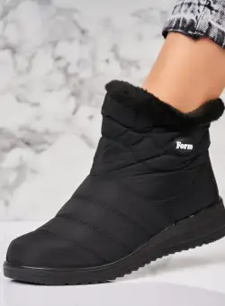 Cizme Dama Imblanite Negre din Fas Adora