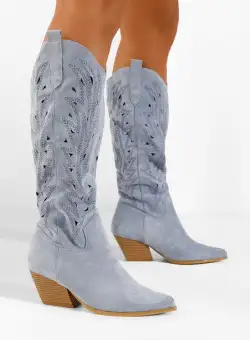 Cizme de toamna Indaia bleu