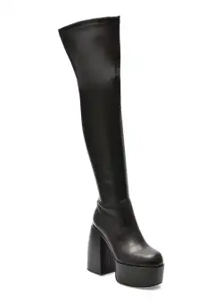Cizme EPICA negre, JR8285, din piele naturala