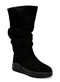 Cizme GRYXX negre, 169050, din piele intoarsa