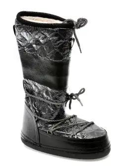 Cizme GRYXX negre, RB010, din piele ecologica