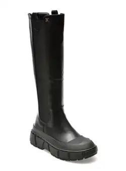 Cizme LAURA BIAGIOTTI negre, 8296, din piele ecologica