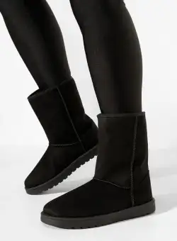 Cizme tip ugg negre Anora V2