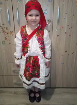 Compleu fete Maria format din 5 piese de la 0 luni la 12 luni