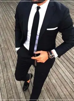 Costum negru barbati ZR 8111 P18-5.3