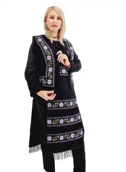 Costum Popular cu broderie traditionala Priscilla 3