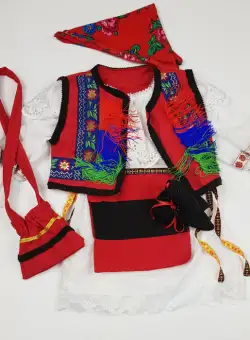 Costum Traditional Botez Fetite Catalina