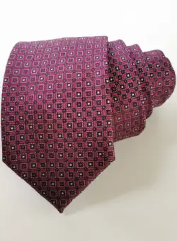 Cravata 246 bl patrate Mssimo Clessi