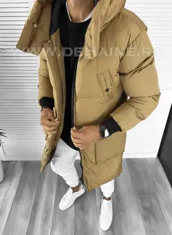 Geaca barbati groasa maro de iarna 8021/66-4