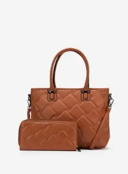 Geanta de umar Araeva camel