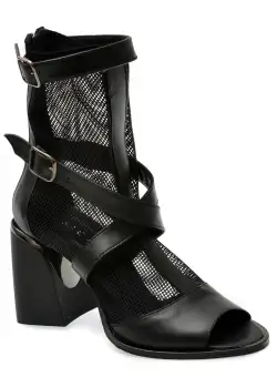 Ghete casual EPICA negre, 352, din piele naturala