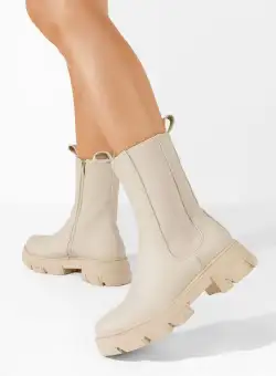 Ghete chelsea dama Sorava bej