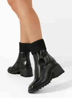 Ghete cu toc Aryanna negre