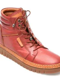 Ghete FLAVIA PASSINI visinii, V709, din piele naturala