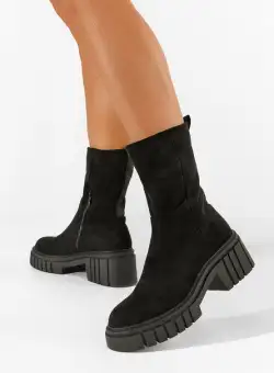 Ghete imblanite dama Cuarenta negre