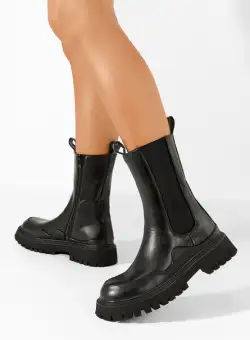 Ghete inalte dama Idoresa negre