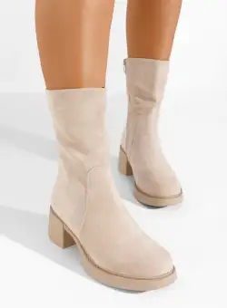 Ghete inalte dama Luveriana bej