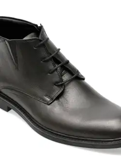 Ghete OTTER negre, 51535, din piele naturala