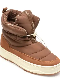 Ghete PEPE JEANS maro, LS31503, din material textil