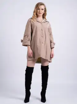 Jacheta 4320 bej La Donna