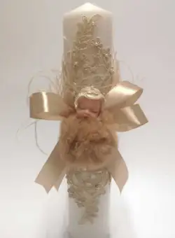 Lumanare Botez , Crem