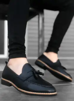 Mocasini barbati negri 12225 N1-1