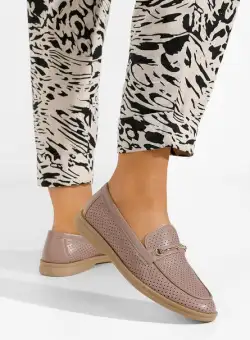 Mocasini dama Morvana V2 nude