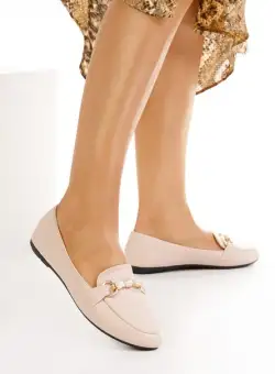 Mocasini dama nude Nadia