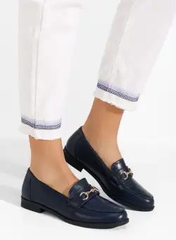Mocasini dama Zadora navy