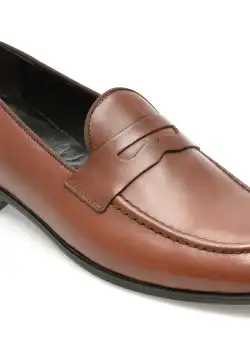 Mocasini MUBIANO maro, 202, din piele naturala