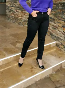 Pantalon Brenda negru Iber